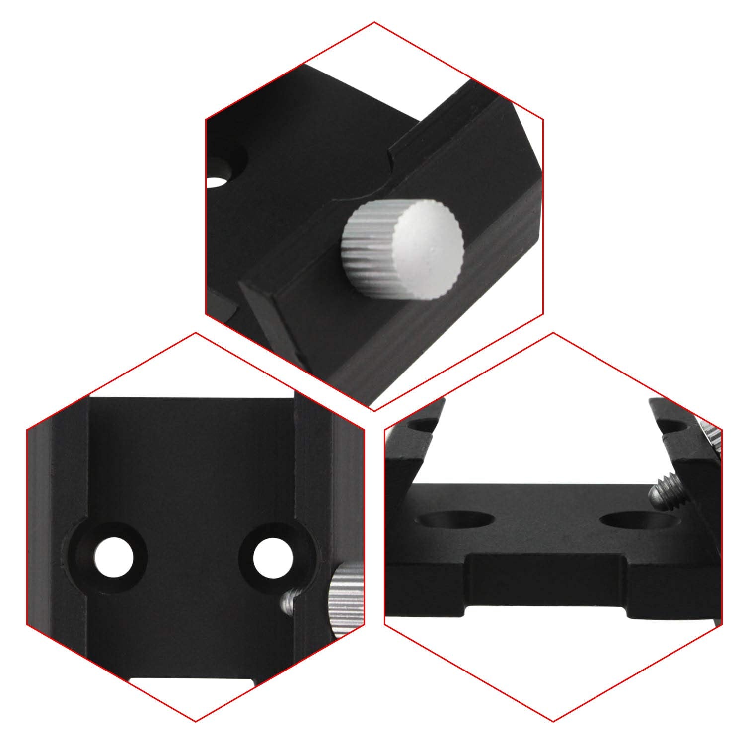 Astromania Dovetail Mounting Base With 2 Holes For M4 Screws